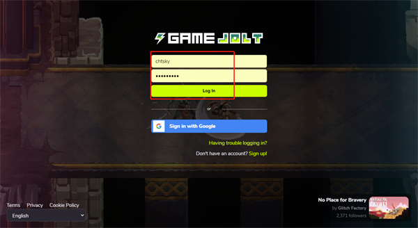 gamejolt注册